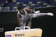 Frederick Richard is taking his fight to make gymnastics ‘cool’ to a new front: His uniform