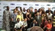 Opening night for free Shakespeare in the Park production of 'Twelfth Night' in Central Park