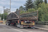 Pedestrian bridge work nearing completion