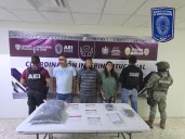 Catean en Operativo Conjunto domicilio en la colonia Madera 65 y asegura narcóticos