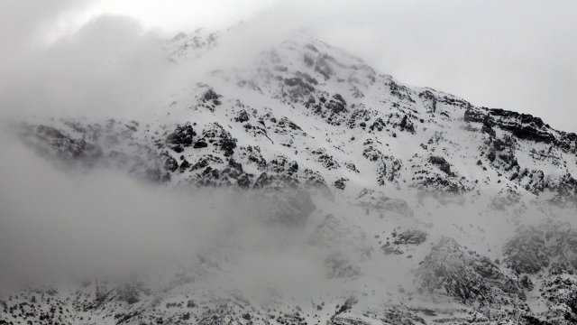 Nieve llegó hasta el Valle del Elqui en plena escasez hídrica