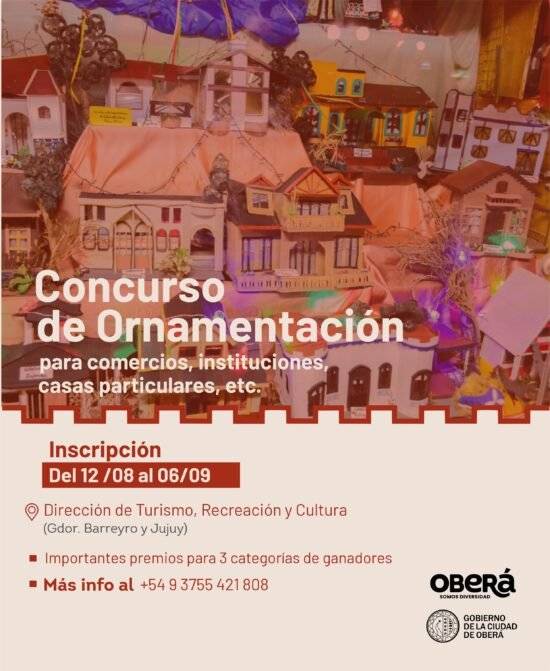 Concurso de ornamentación alusivas a las Tradiciones de nuestros Ancestros Inmigrantes