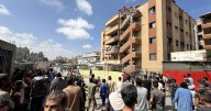 More than a dozen people killed in Israeli strikes on hospital in southern Gaza, including journalists, officials say