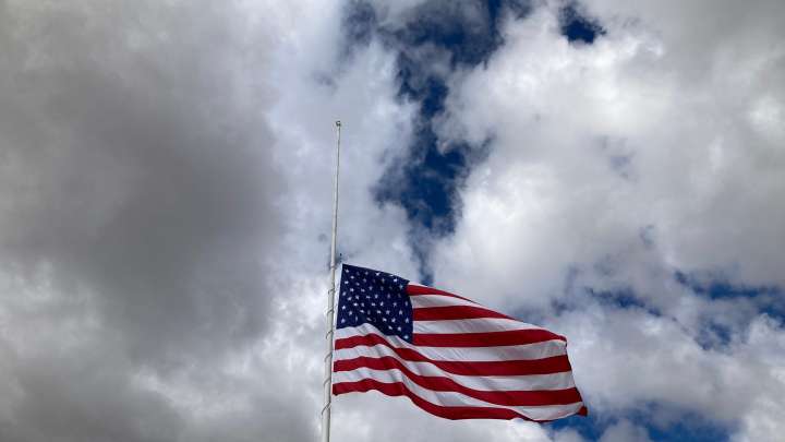 RI flags fly at half-staff to honor victims of Minnesota shooting
