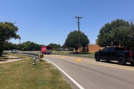 Keller Public Works Department installs guardrails along ...
