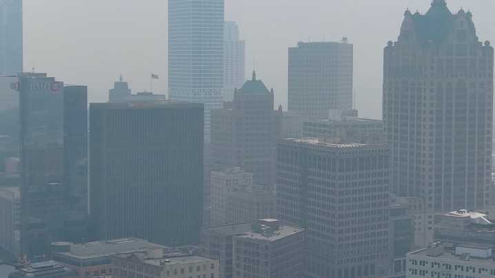 Is your air quality affected by Canadian wildfires? See map.
