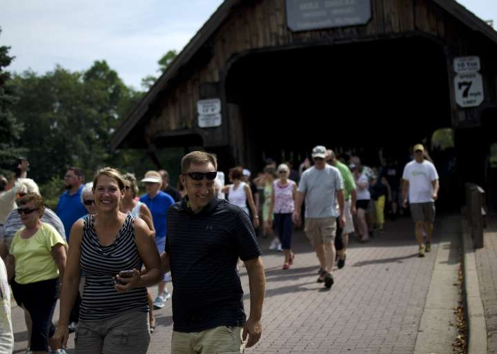 Frankenmuth prepares for 39th annual Labor Day Bridge Walk on Sept. 1