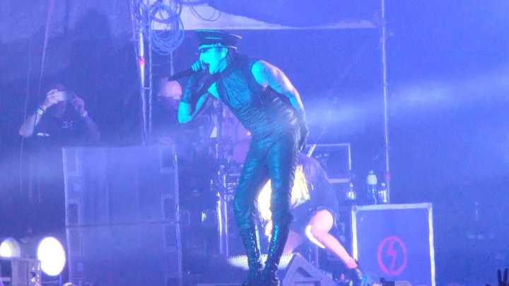 Marilyn Manson se Presentó en la FENAPO con un Lleno Total a Pesar de Controversia en SLP