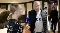 Lavrov llega a Alaska vestido con una sudadera con las siglas de la Unión Soviética