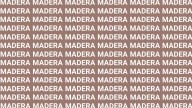 Solo una mente despierta puede hallar la palabra 'MANERA' en menos de 5 segundos