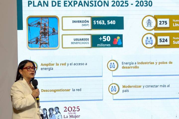Anuncian inversión de 163 mil mdp en líneas de transmisión eléctrica