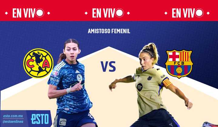 América Femenil vs Barcelona: Sigue en vivo el partido amistoso