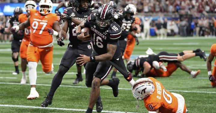No. 13 South Carolina plays 'Beamerball' to perfection to beat Virginia Tech 24