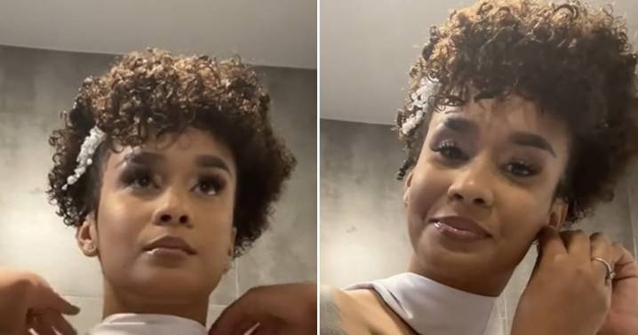 Novia cubana en Florida se prepara sola para su boda y se viraliza