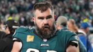 Jason Kelce unveils dramatic new body transformation with NFL legend ripped after shredding weight in retirement