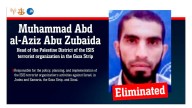 Israel anunció la muerte del oficial de mayor rango de ISIS durante un ataque en Gaza