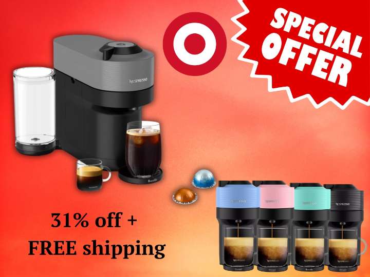 Get ‘bougie tasting coffee made at home’ for under $90 with Target’s Nespresso deal