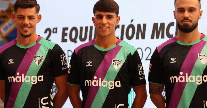Así es la segunda camiseta del Málaga 25/26