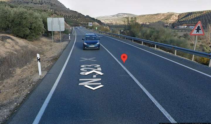 Seis heridos, incluidos dos menores, tras violenta colisión frontal en la A