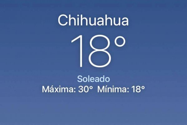 Prevén un domingo soleado con máxima de 30°C