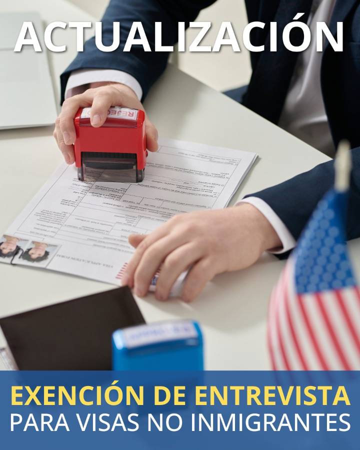 Nuevas reglas para Visas No Inmigrantes de EUA, cambios a partir de septiembre