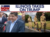 Gov. Pritzker, Illinois lawmakers respond to Trump's troop deployment threat in Chicago