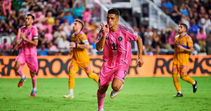Luis Suárez fulmina a Tigres y mete al Inter Miami a semis de Leagues Cup