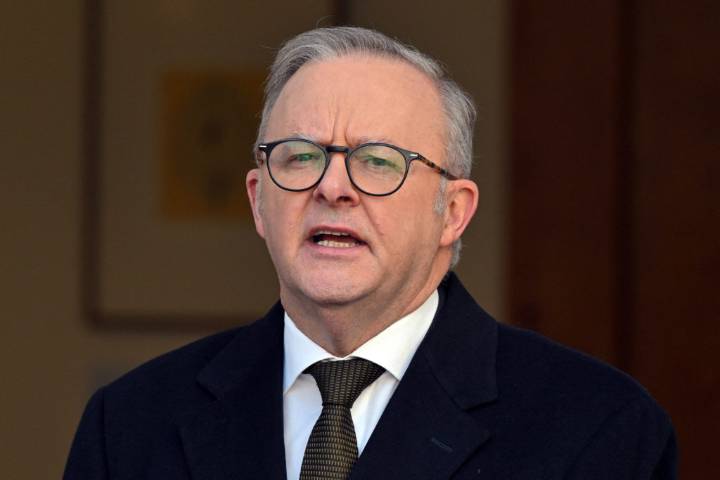 Prime minister says Australia will recognize a Palestinian state, criticizes Israel's new offensive in Gaza