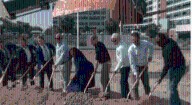 New Marriott and food hall development breaks ground near Presbyterian Hospital