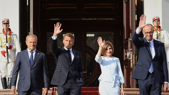 Alemania, Francia y Polonia respaldan a Moldavia frente a Rusia, ante unas elecciones clave para el futuro europeo del país