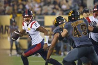 Alouettes QB Caleb Evans leaves game against Lions with injury