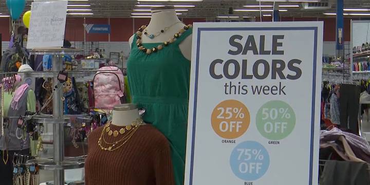 Shopping local on National Thrift Shop Day
