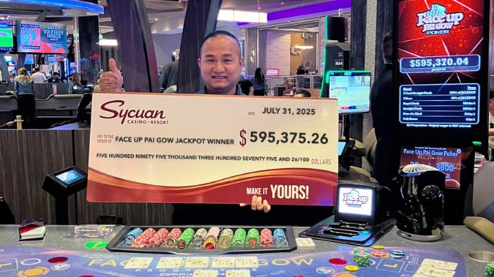 Lucky poker player hits huge jackpot in Pai Gow at Sycuan Casino