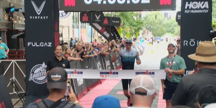 Downtown road closures announced ahead of Ironman 70.3 Louisville race