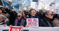 Rechaza Cámara de Diputados argentina el veto de Milei a la emergencia en discapacidad