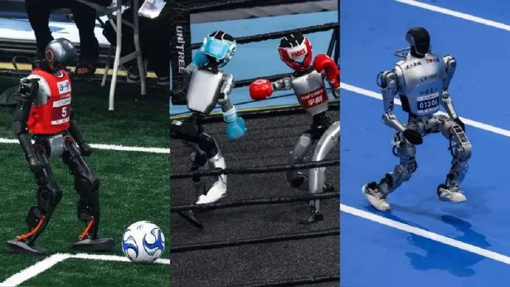 Pekín inauguró los primeros Juegos Mundiales de Robots Humanoides: 26 disciplinas y 16 países en competencia [FOTOS]