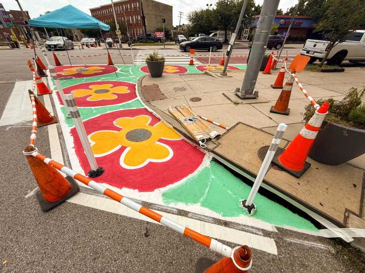 Street art mixes with upgrades to make West North Avenue safer