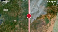 El antes y el después de los incendios de Galicia, Extremadura y Castilla y León