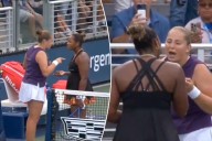 Taylor Townsend gets into fiery US Open moment with Jelena Ostapenko
