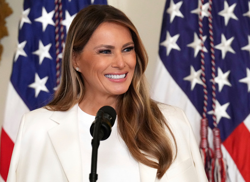 Melania Trump invites K-12 students to participate in nationwide AI challenge contest