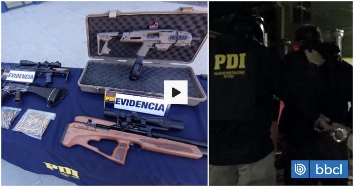 Cae estructura criminal con alto poder de fuego en Los Andes: hallan osamentas en propiedad de líder