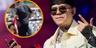 Joven es retirado siendo cargado en concierto de Junior H en la FENAPO y genera debate en redes: “Era de seguridad”
