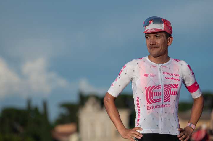 Richard Carapaz to miss Vuelta a España after 'stop-start recovery' from illness which kept him out of Tour de France