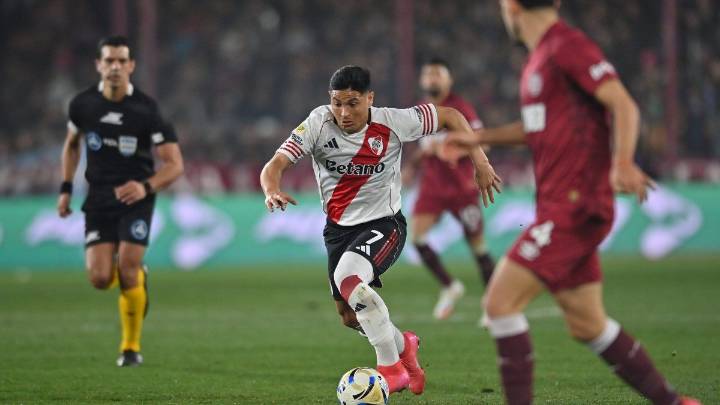 No lo aguantó: River Plate empató con Lanús en el final