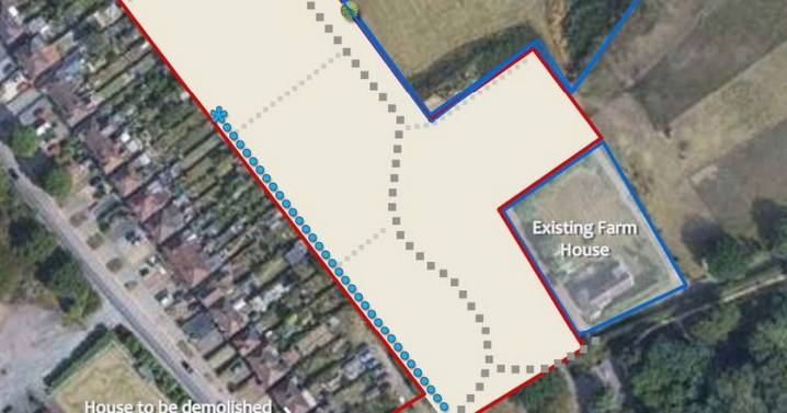 Mini housing estate revealed for farm land on Nuneaton's doorstep