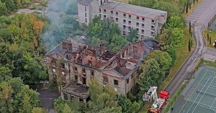 Girl, 14, arrested on suspicion of arson following blaze at historic house