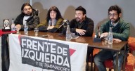 El Frente de Izquierda presentó candidatos y criticó el ajuste de Milei