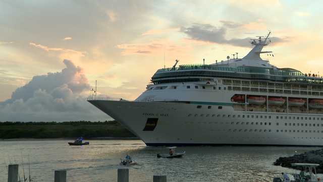 Royal Caribbean cruise ship detoured to Florida to avoid storm