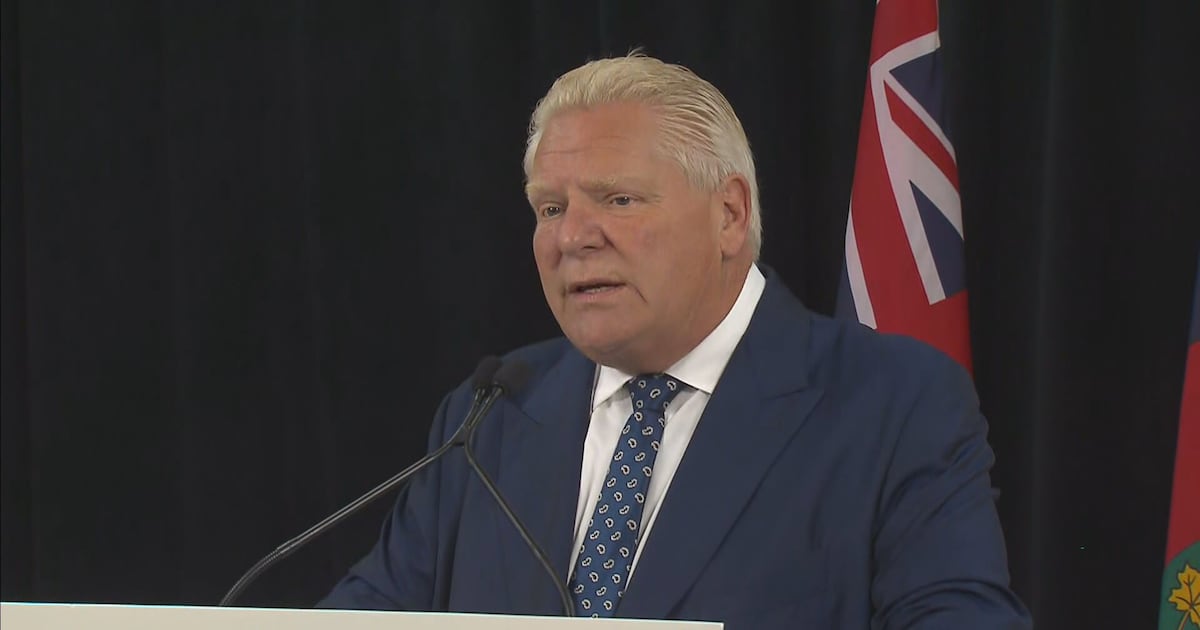 Ford speaks out after Ontario man charged with assault following break