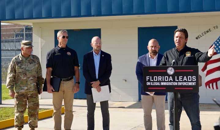 Depósito de deportación, el segundo centro de detención para migrantes en Florida